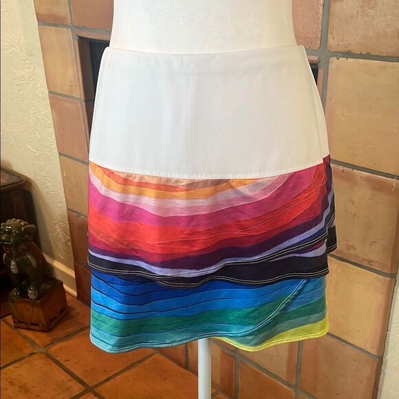 Lucky in Love Multicolor Skirt, size XL
